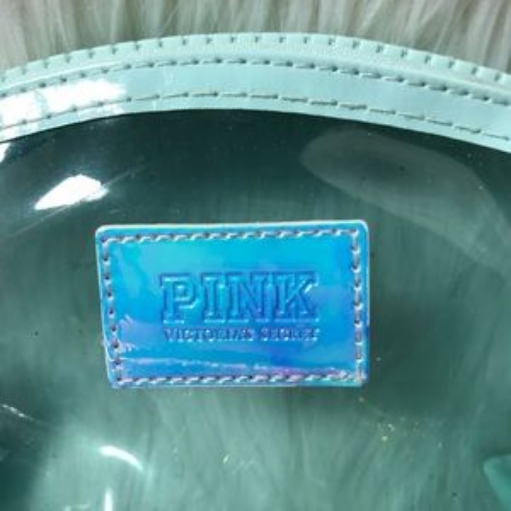 2 Victoria’s Secret Make Up Bags Blue Silver - Picture 6 of 8